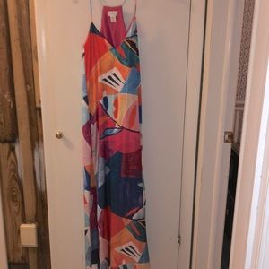 Nicole Miller size medium multi-colored dress.